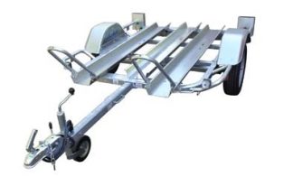 Lider Double Lightweight Motorbike Trailer 750kg 39401