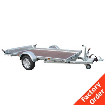 Lider Plateau Braked Tilt Bed Trailer 40385 1300kg gw 304 x 171 x 10cm bed