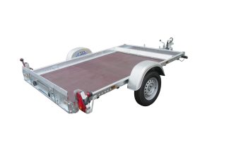 Lider Plateau Tilt Bed un-braked Trailer 40360 750kg gw 254 x 161 x 10cm bed