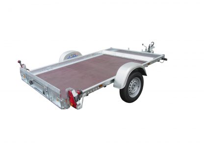 Lider Plateau Tilt Bed un-braked Trailer 40360 750kg gw 254 x 161 x 10cm bed - Image 2