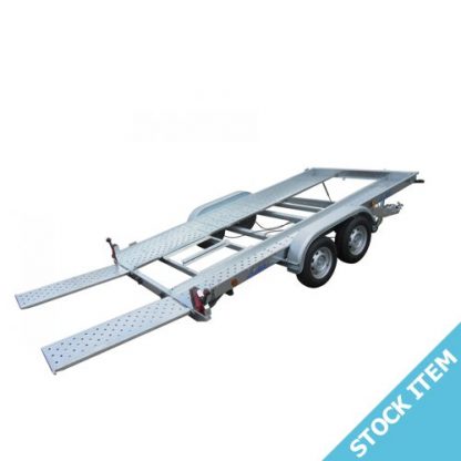 Lider 39760 Twin Axle 2500kg Car Transporter Trailer - Including Hydraulic Tilt Deck
