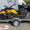 Lider Plateau Tilt Bed un-braked Trailer 40370 750kg gw 304 x 171 x 10cm bed - Image 5
