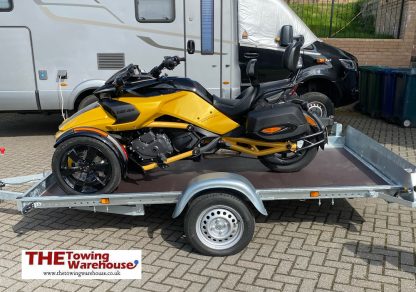 Lider Plateau Tilt Bed un-braked Trailer 40370 750kg gw 304 x 171 x 10cm bed - Image 5