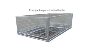 Trailer mesh sides