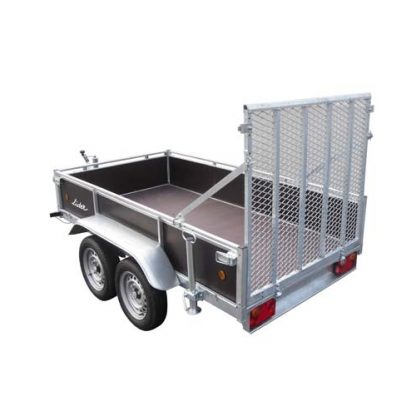 Wooden Sided Trailer Add On - Ramp Tailgate Kit