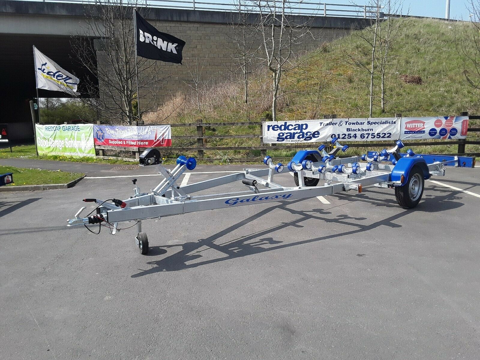 Sun Way Galaxy G820M16 Boat Trailer