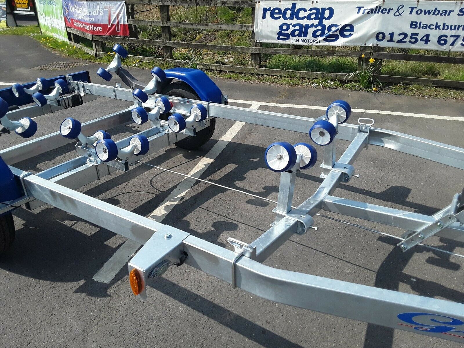 Sun Way Galaxy Boat Trailer Single-Axle Braked - G820M16 - Image 12
