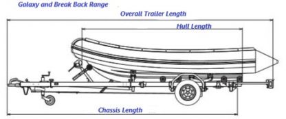 Sun Way Galaxy SW265PN RIB Boat trailer - Image 11