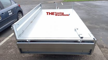 Lider electric tipping trailer sides down back