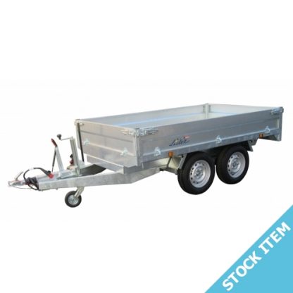Lider braked Tipping Trailer 39600 2500kg gw 256 x 148 x 30cm bed size